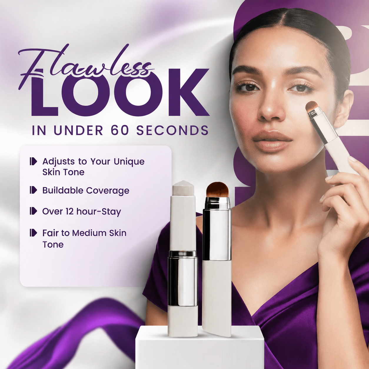 Korean Color-Changing Foundation stick
