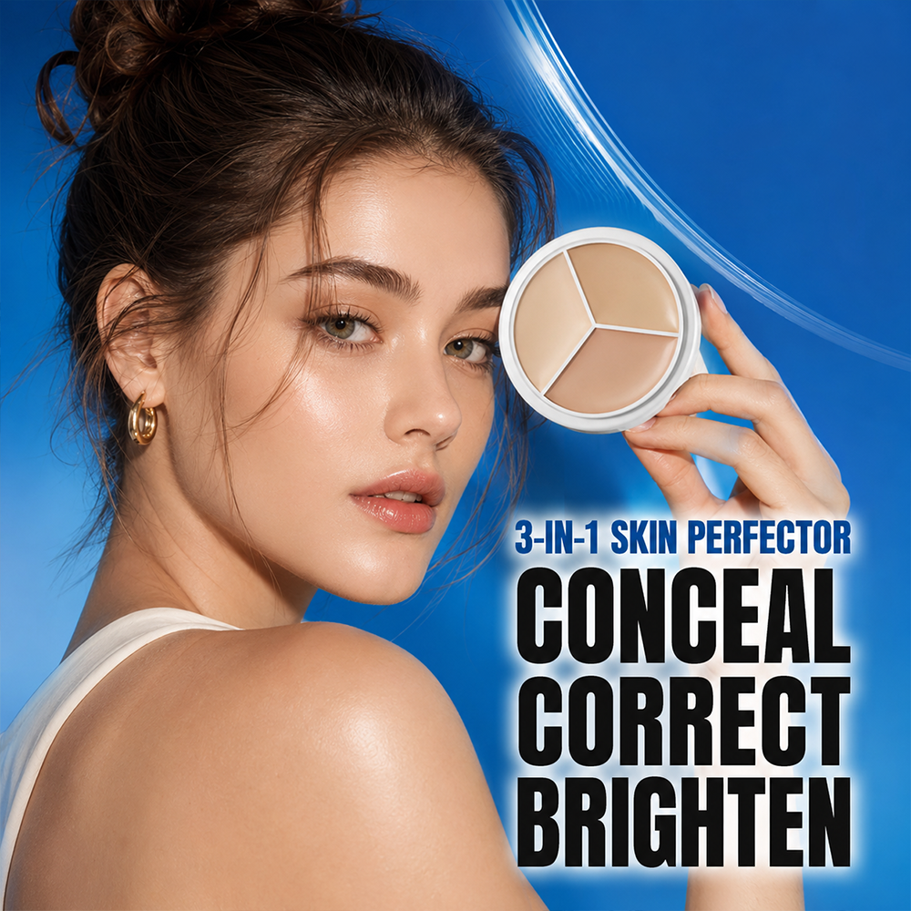3 Color Correcting Concealer Palette