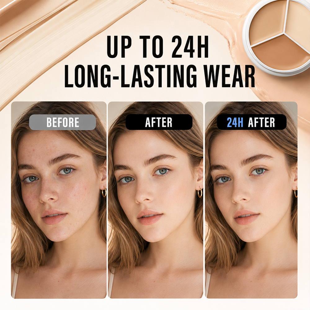 3 Color Correcting Concealer Palette